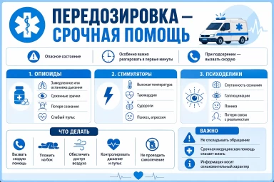 Помощь при передозировке в Куровском