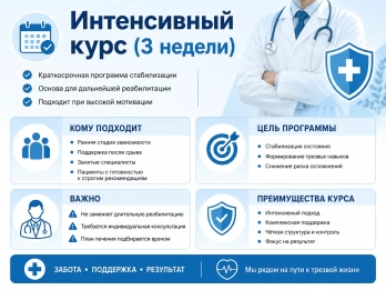Реабилитация за 21 день в Куровском