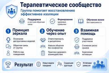 Терапевтическое сообщество в Куровском
