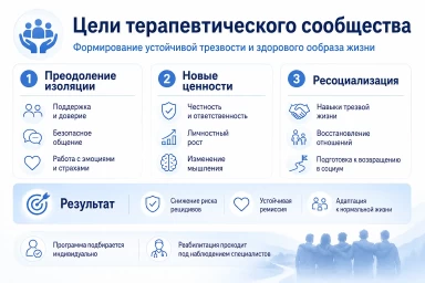 Терапевтическое сообщество в Куровском