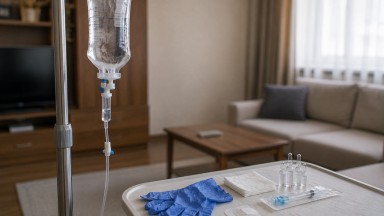 Капельница при алкогольной интоксикации в Куровском